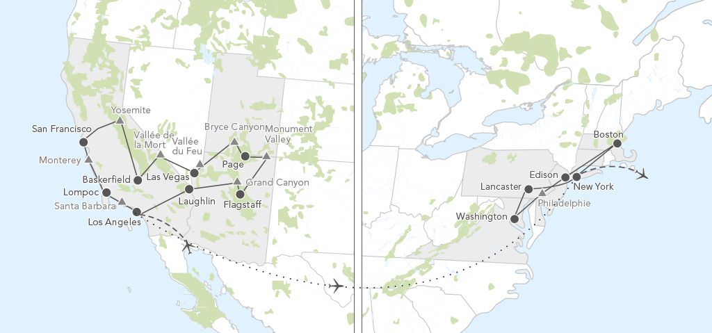 GRAND TOUR D OUEST EN EST EXT. NEW YORK - 23J/21N - 2019/20 pas cher photo 2