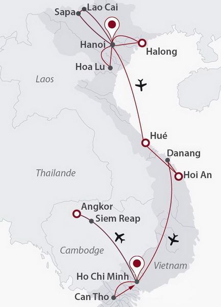 Vietnam Essentiel + prologue Sapa + extension Cambodge pas cher photo 3