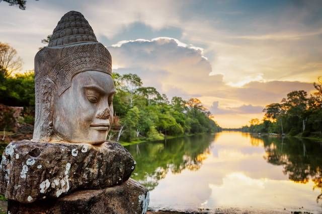 Mosaïque Vietnamienne + extension Angkor, Cambodge pas cher photo 1
