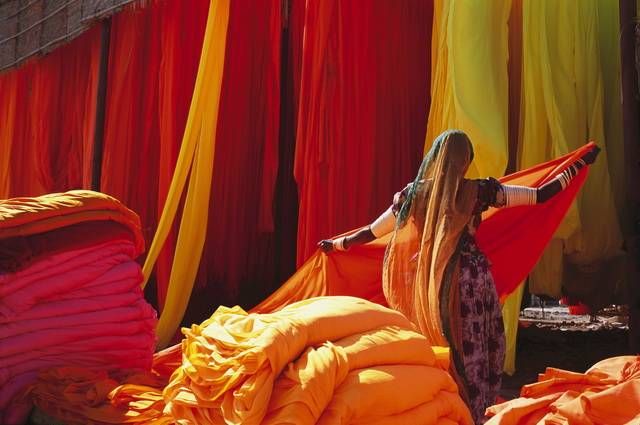 Saris et Saddhus, Foire de Pushkar - Inde, Rajasthan, Gange pas cher photo 1