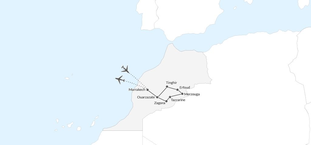 CIRCUIT PISTE DES NOMADES - 8J/7N 2019/20 pas cher photo 2