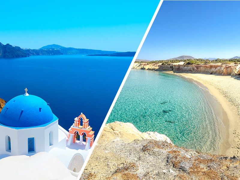 Combiné Îles de Santorin & Naxos pas cher photo 1