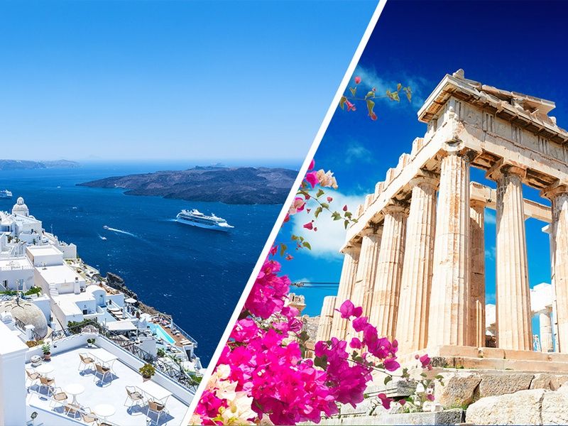 Combiné Athènes, île de Paros et île de Santorin pas cher photo 1