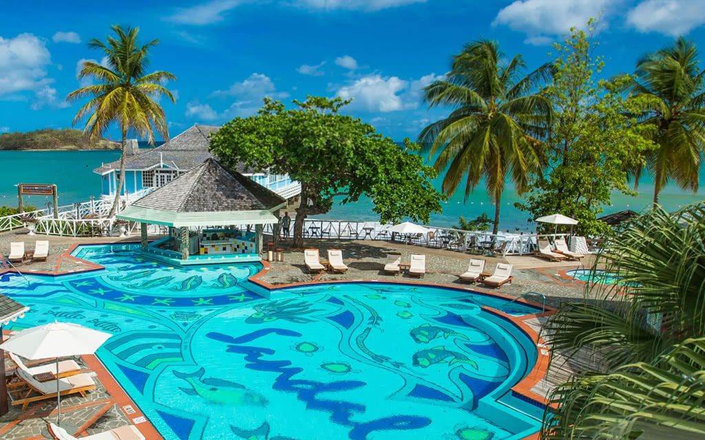 Hôtel Sandals Halcyon Beach 5* pas cher photo 1