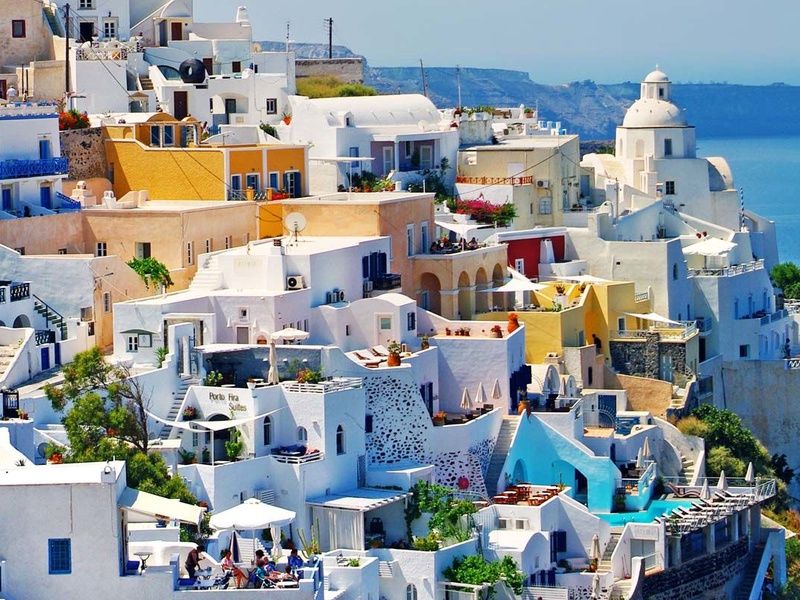 Combiné dans les Cyclades depuis Athènes - Paros et Santorin en hôtels 3* pas cher