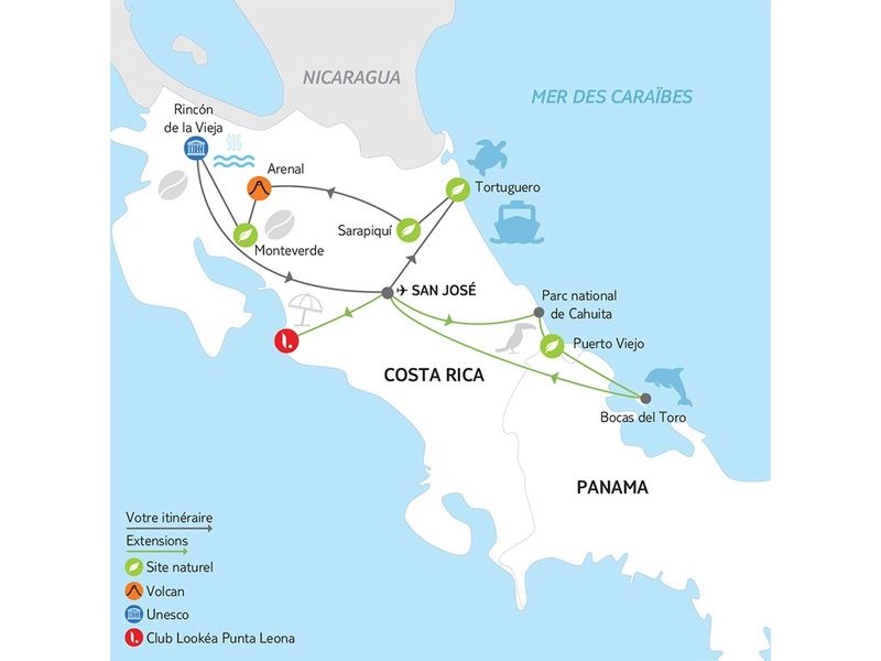 Circuit Merveilles du Costa Rica du Nord au Sud + Extension dans les Caraïbes et au Panama pas cher photo 23