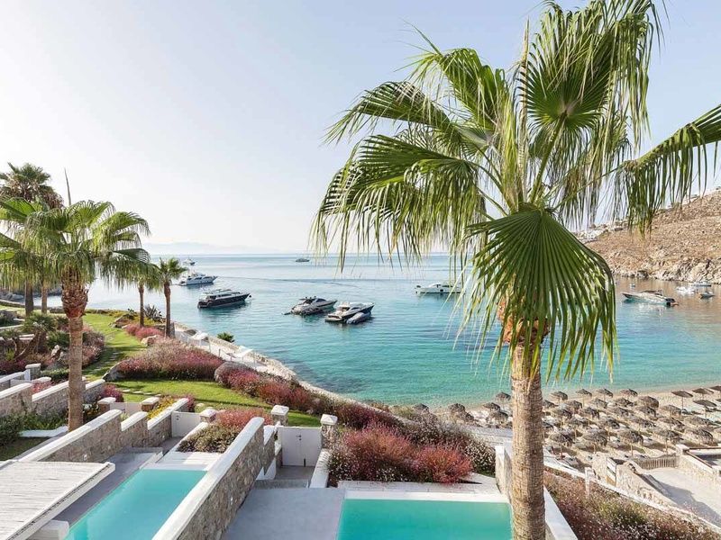 Hôtel Grecotel Mykonos Blu Exclusive Resort 5* Luxe pas cher photo 1