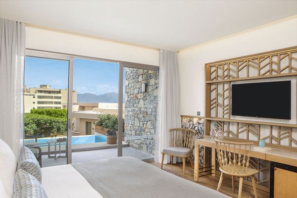 Club Framissima Premium Mirabello Bay Luxury Resort, logement en Bungalow junior suite avec piscine pas cher photo 13