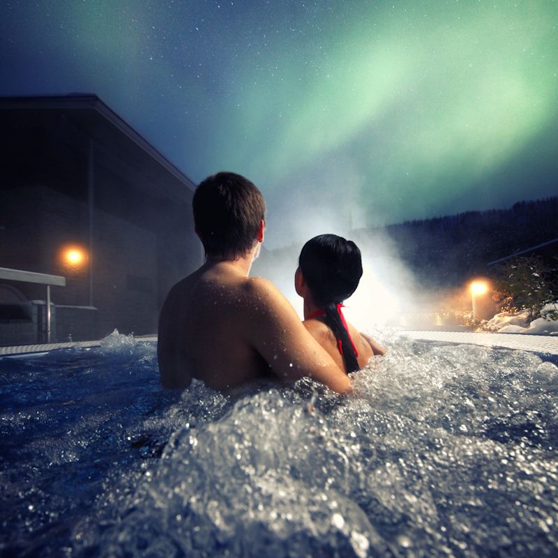 Séjour activités Laponie sous le soleil de minuit Hôtel Levi Spa pas cher photo 19