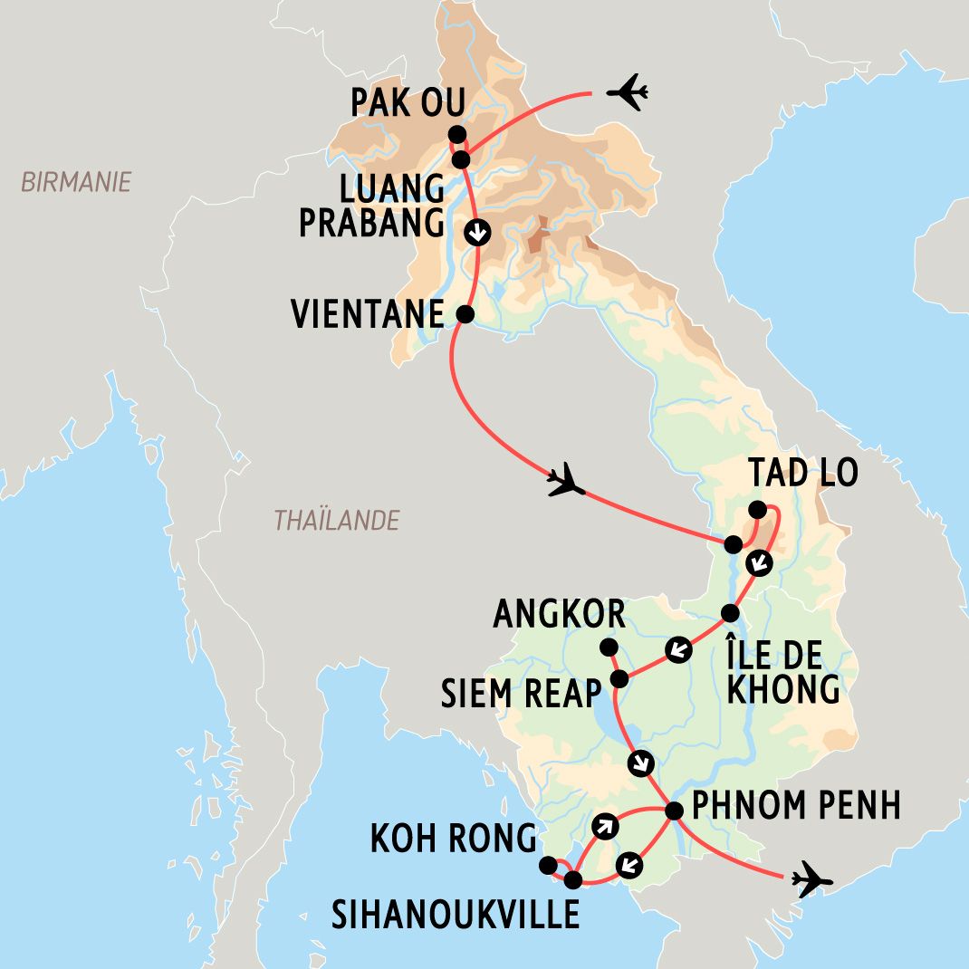 Lumière du Laos & Cambodge + plage à Koh Rong 2024 pas cher photo 1