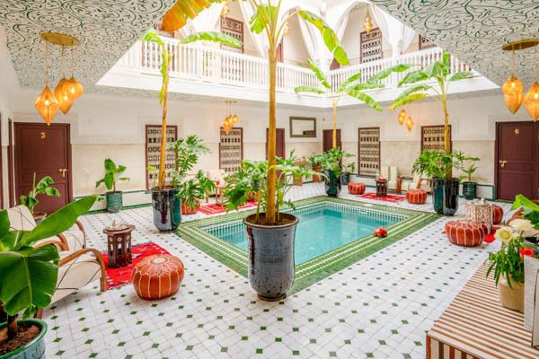 Hôtel Riad Les Palmiers de La Medina (ex Riad Nuits d'Orient de Marrakech) pas cher photo 3